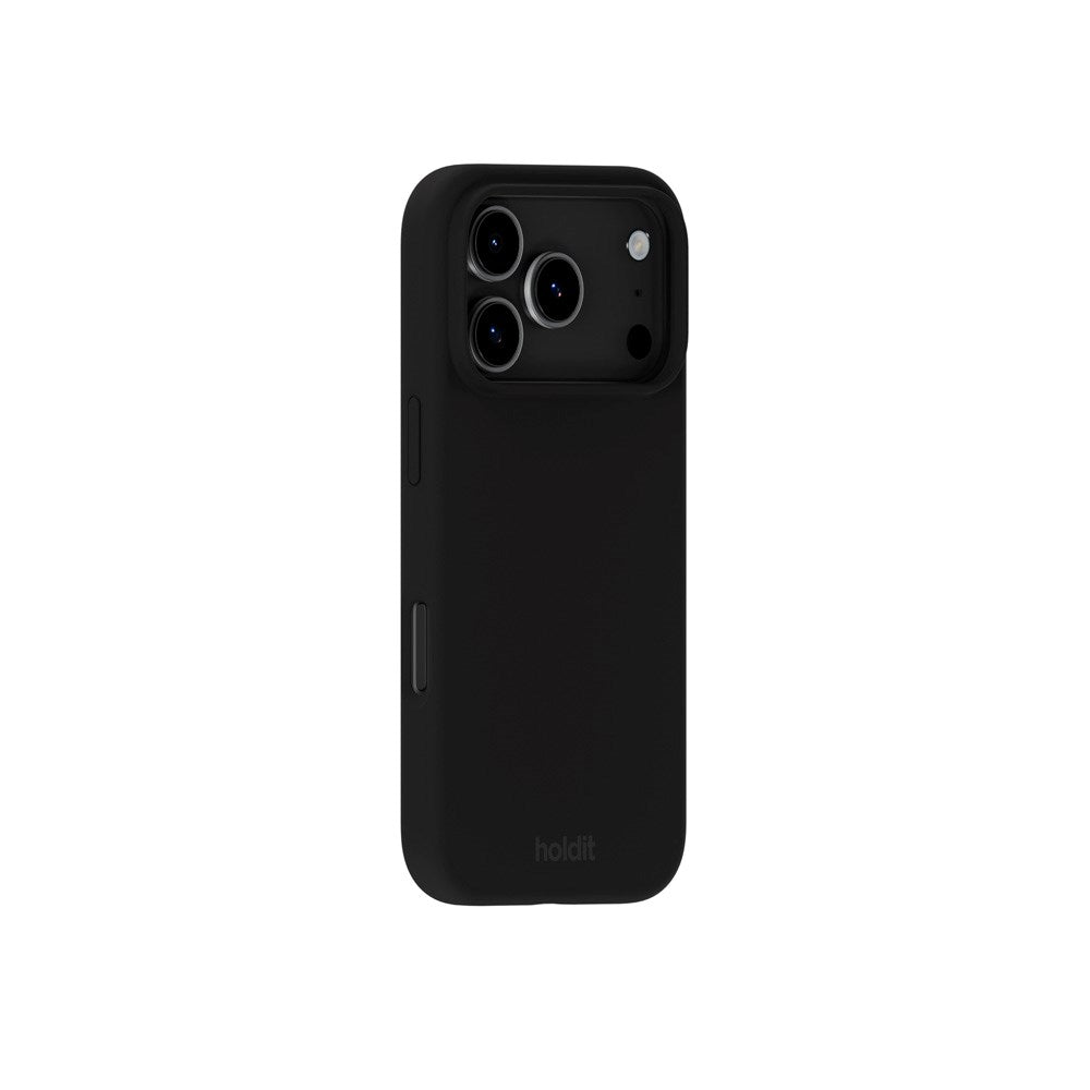 Holdit iPhone 17 Pro Max Soft Touch Silikon Deksel - Black