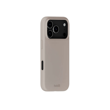 Holdit iPhone 17 Pro Max Soft Touch Silikon Deksel - Taupe