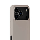 Holdit iPhone 17 Pro Max Soft Touch Silikon Deksel - Taupe