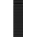 Apple Watch (38/40/SE/41/42mm) Holdit Silicone Magnet Klokkerem - Svart / Grå