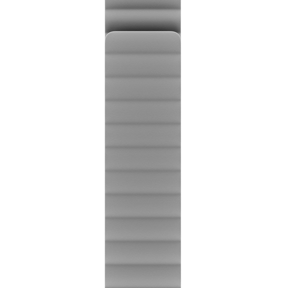 Apple Watch (38/40/SE/41/42mm) Holdit Silicone Magnet Klokkerem - Grå / Blå