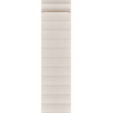 Apple Watch (42/44/SE/45/46/49mm) Holdit Silicone Magnet Klokkerem - Lys Beige / Beige