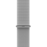 Apple Watch (38/40/SE/41/42mm) Holdit Nylon Klokkerem med Borrelås - Grå