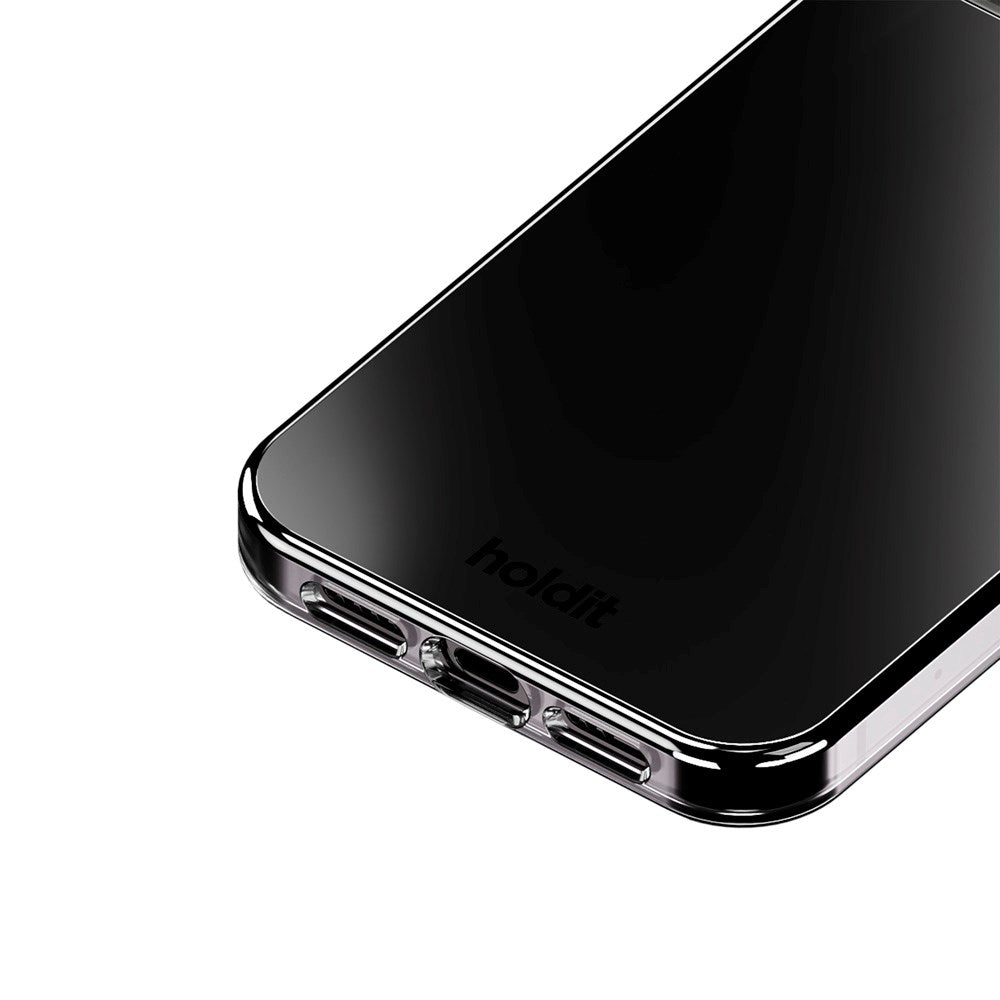 Holdit iPhone 12 / 12 Pro Mirror Deksel - MagSafe Kompatibel - Svart