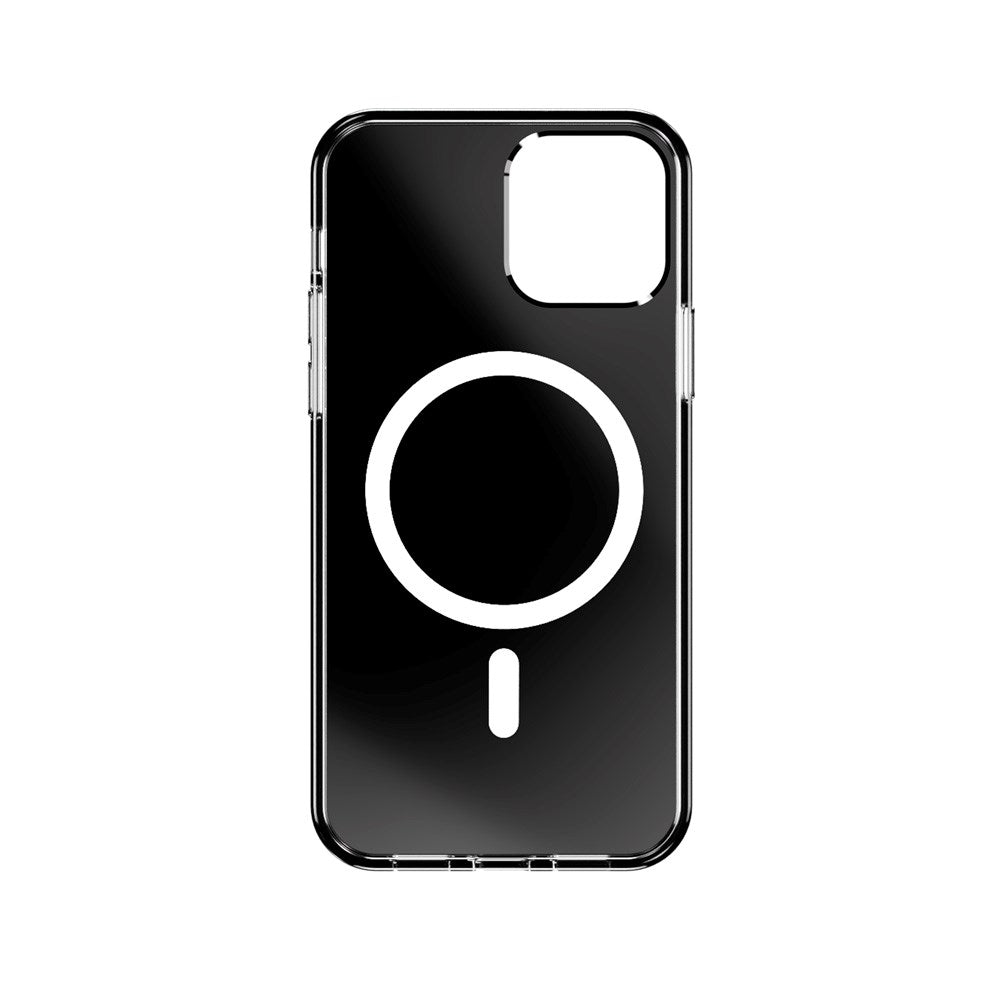 Holdit iPhone 12 / 12 Pro Mirror Deksel - MagSafe Kompatibel - Svart