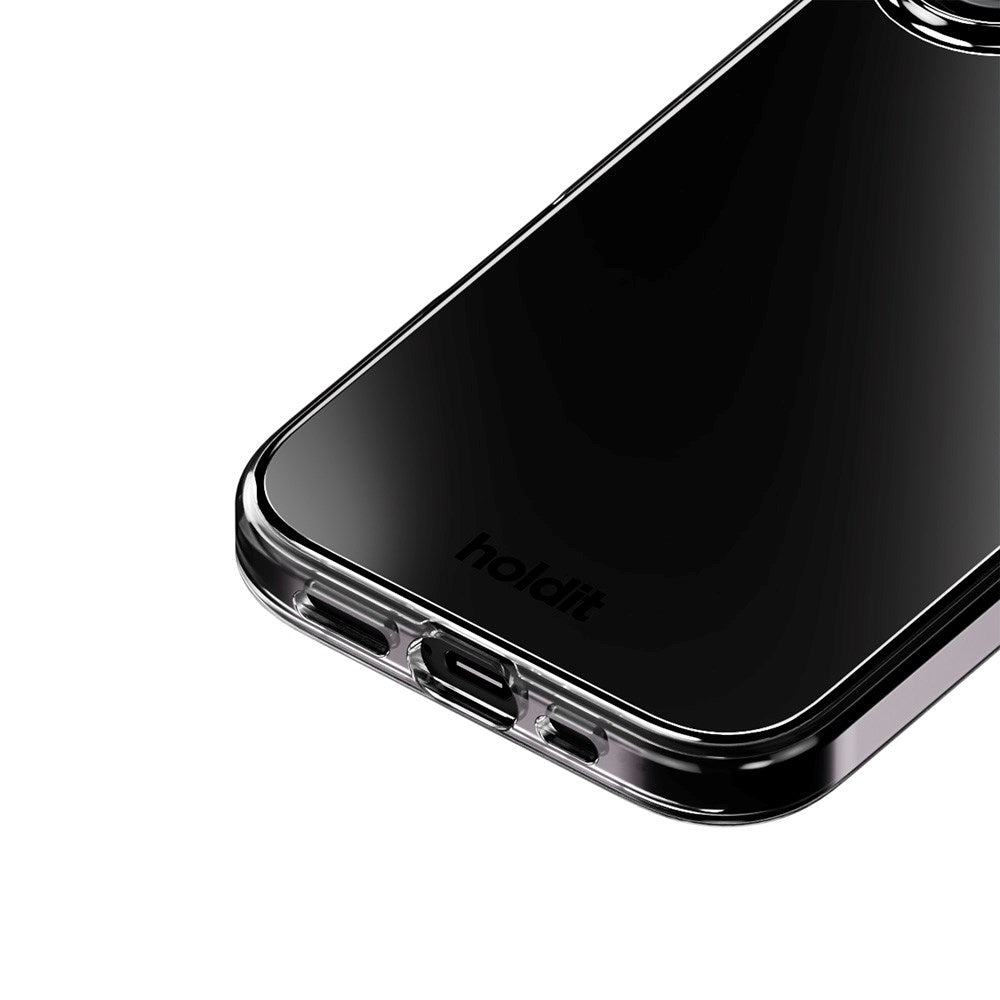 Holdit iPhone 17 Mirror Deksel - MagSafe Kompatibel - Svart
