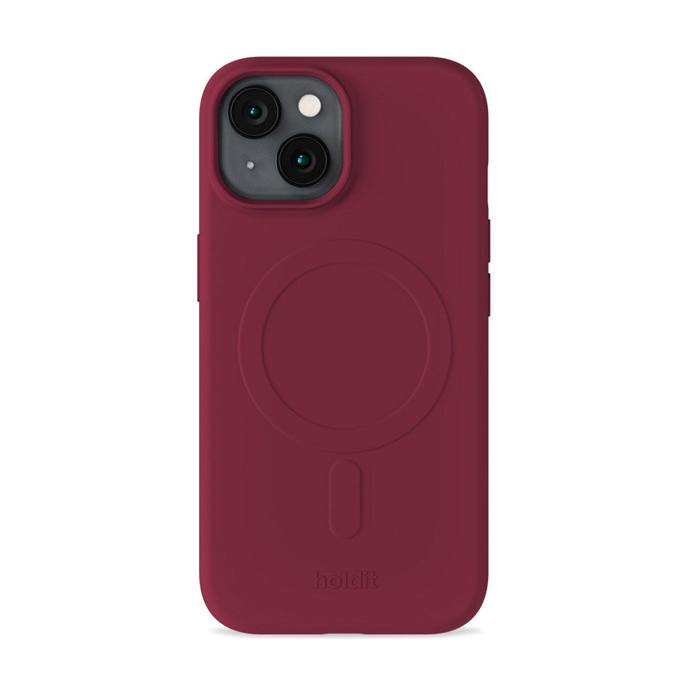 Holdit iPhone 17e / 16e / 15 / 14 / 13 Soft MagSafe Case - Red Velvet
