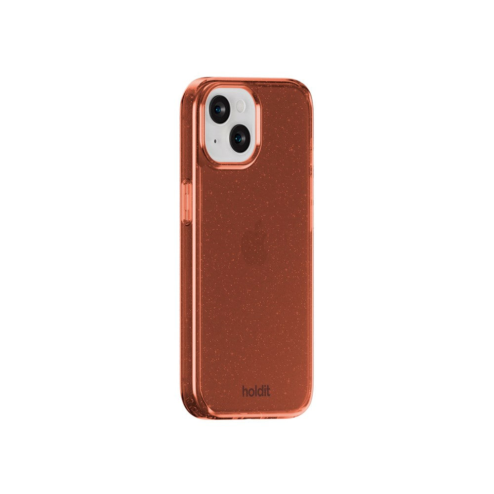 Holdit iPhone 17e / 16e / 15 / 14 / 13 Glitter Deksel - Amber
