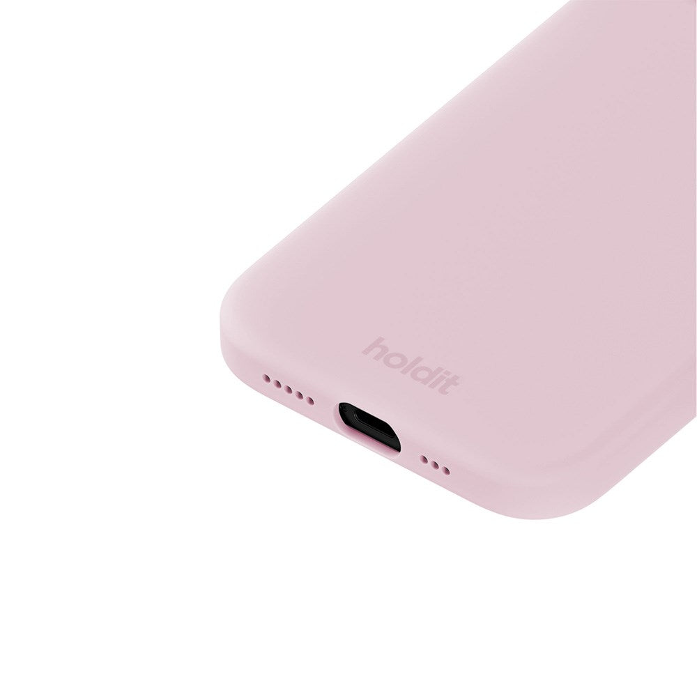Holdit iPhone 14 / 13 Soft Touch Silikon Deksel - Pale Pink