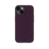 Holdit iPhone 15 Soft Touch Silikon Deksel - Deep Plum