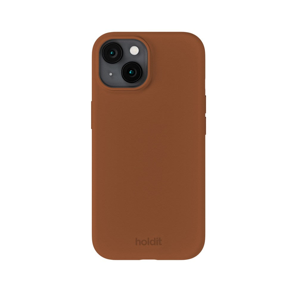 Holdit iPhone 14 / 13 Soft Touch Silikon Deksel - Almond Brown