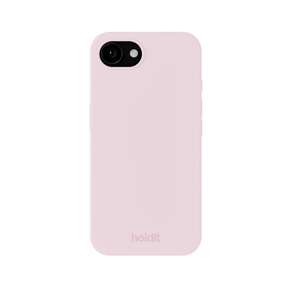 Holdit iPhone 17e / 16e Soft Touch Silikon Deksel - Pale Pink