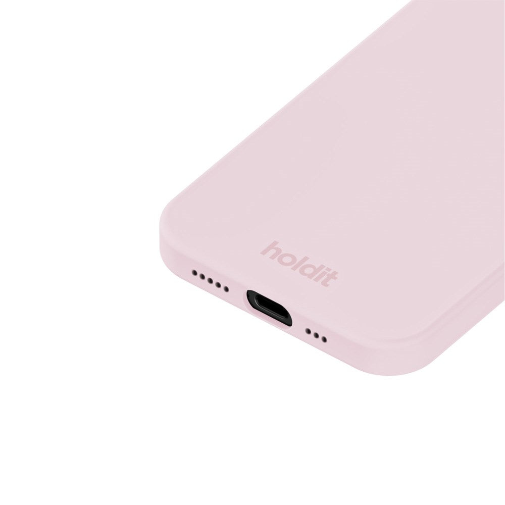 Holdit iPhone 17e / 16e Soft Touch Silikon Deksel - Pale Pink