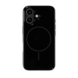 Holdit iPhone 16 Mono Case - MagSafe Kompatibel - Black / Gray