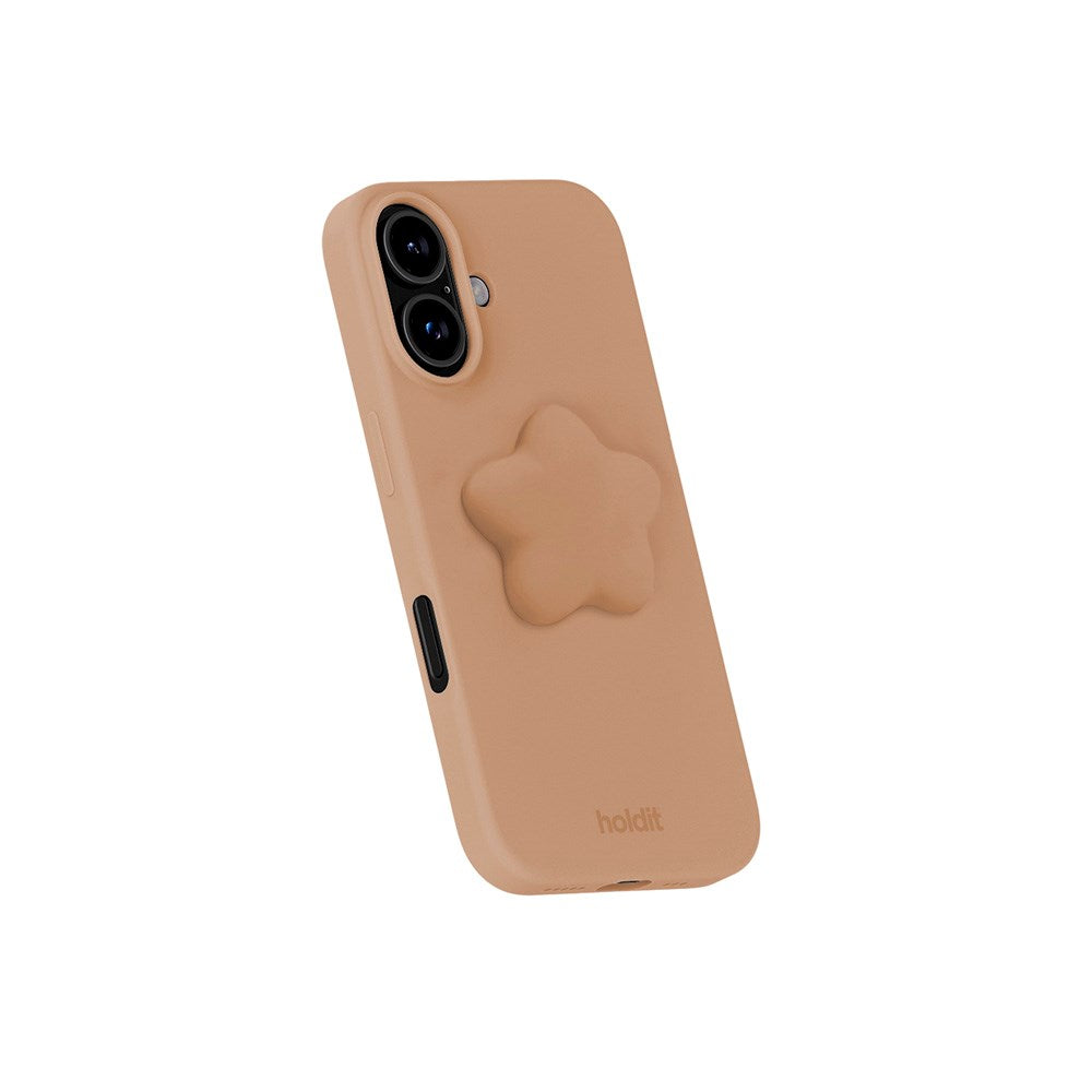 Holdit 3D Silicone Sticker Stjerne - Beige