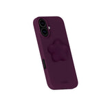 Holdit 3D Silicone Sticker Stjerne - Deep Plum