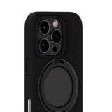 iPhone 16 Pro Holdit Silikone Stand Deksel - Black