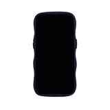Holdit iPhone 12 / 12 Pro Wavy Deksel - Midnight Blue / Transparent