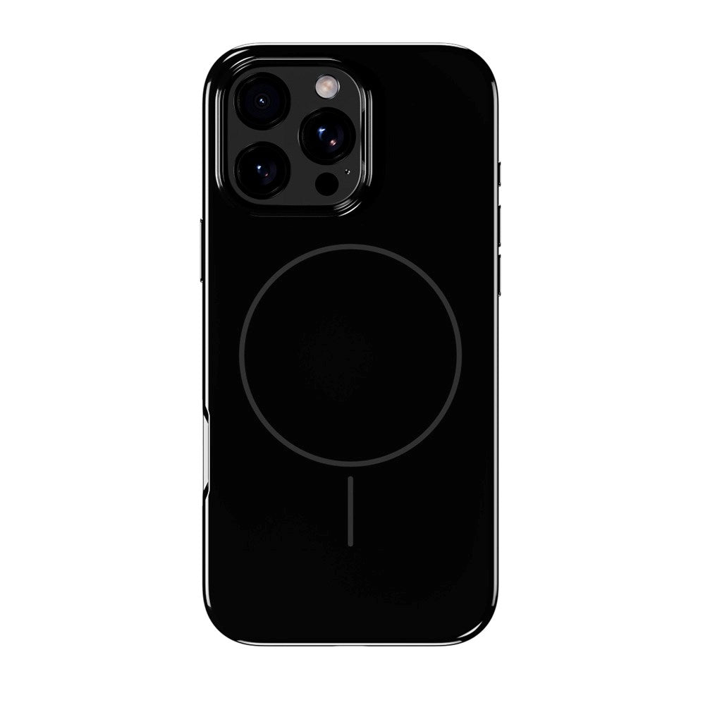 Holdit iPhone 16 Pro Max Mono Case - MagSafe Kompatibel - Black / Gray