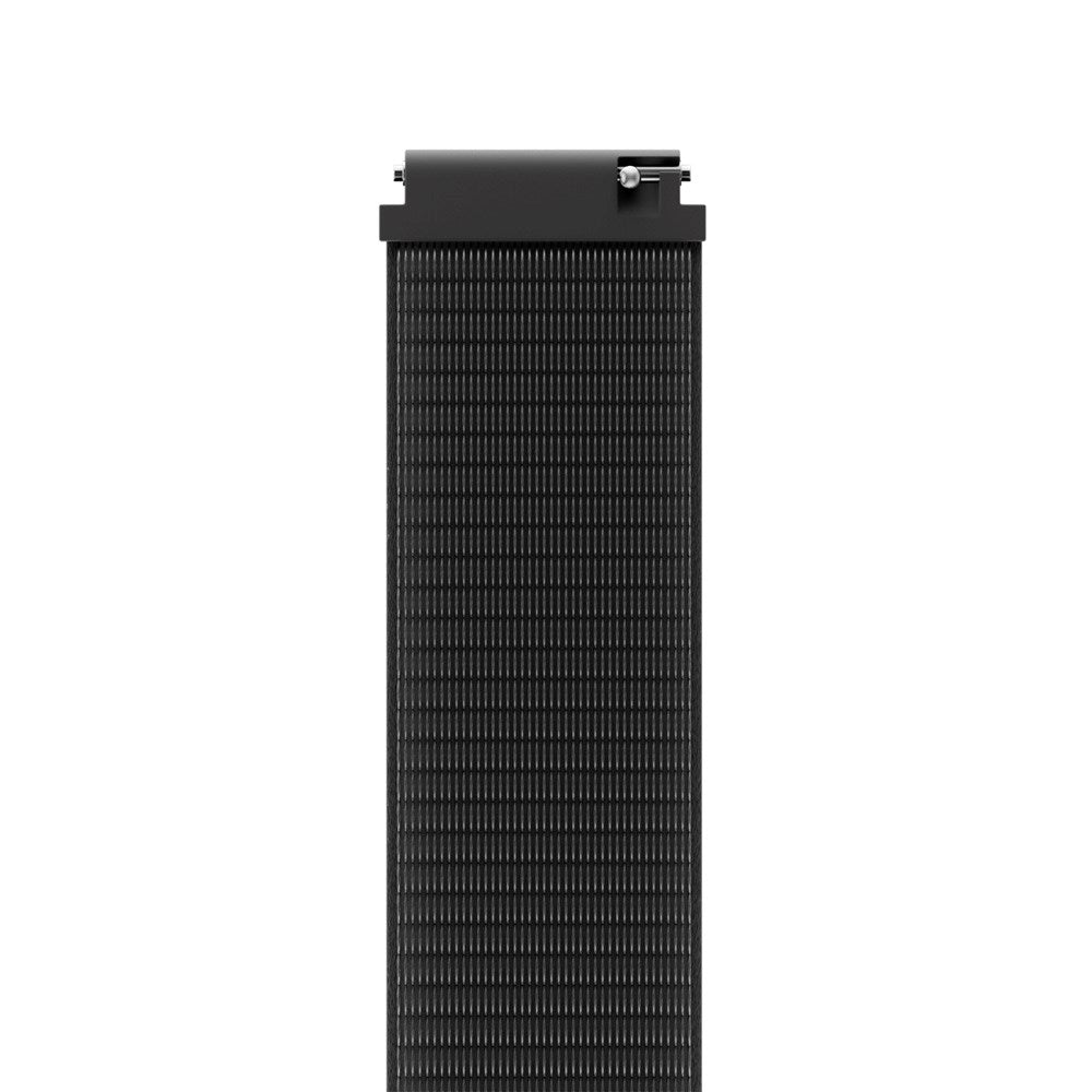 Universal Holdit Nylon Rem m. Borrelåslukking (22mm) - Black