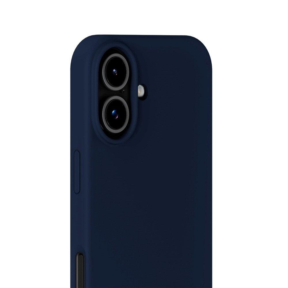 Holdit iPhone 17 Soft Touch Silikon Deksel - Midnight Blue
