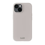iPhone 15 Holdit Soft Touch Silikon Deksel - Wool Gray
