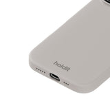 iPhone 16 Pro Max Holdit Soft Touch Silikon Deksel - Wool Gray