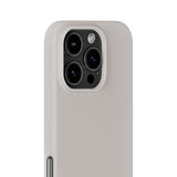 iPhone 16 Pro Max Holdit Soft Touch Silikon Deksel - Wool Gray