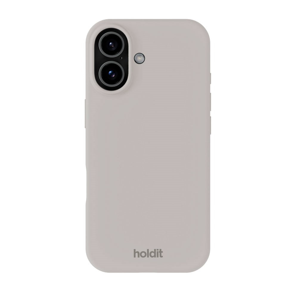 iPhone 17 Holdit Soft Touch Silikon Deksel - Wool Gray