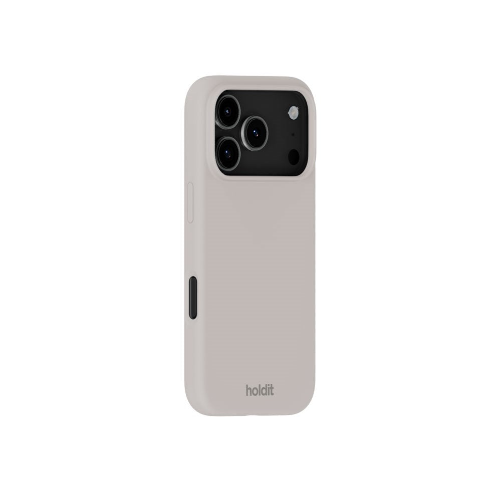 iPhone 17 Pro Holdit Soft Touch Silikon Deksel - Wool Gray