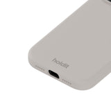 iPhone 17 Pro Holdit Soft Touch Silikon Deksel - Wool Gray