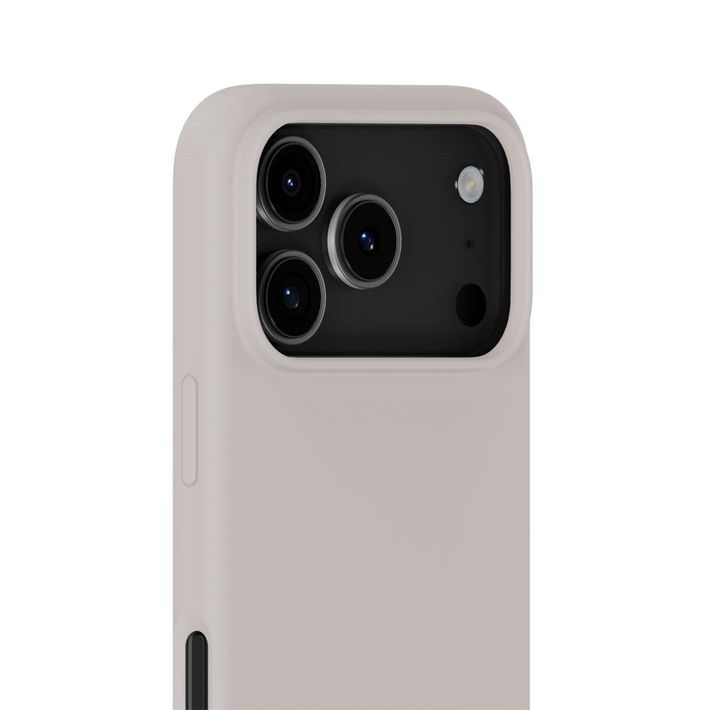 iPhone 17 Pro Holdit Soft Touch Silikon Deksel - Wool Gray