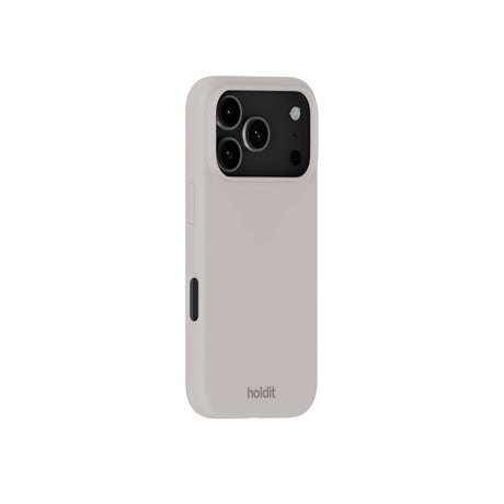 iPhone 17 Pro Max Holdit Soft Touch Silikon Deksel - Wool Gray