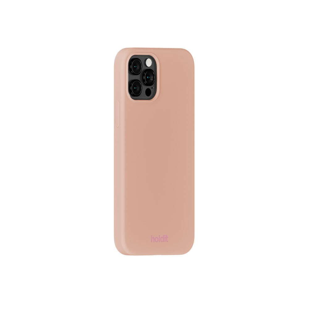 iPhone 12 / 12 Pro Holdit Soft Touch Silikon Deksel - Bare Pink