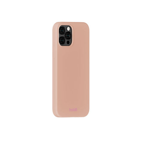 iPhone 12 / 12 Pro Holdit Soft Touch Silikon Deksel - Bare Pink