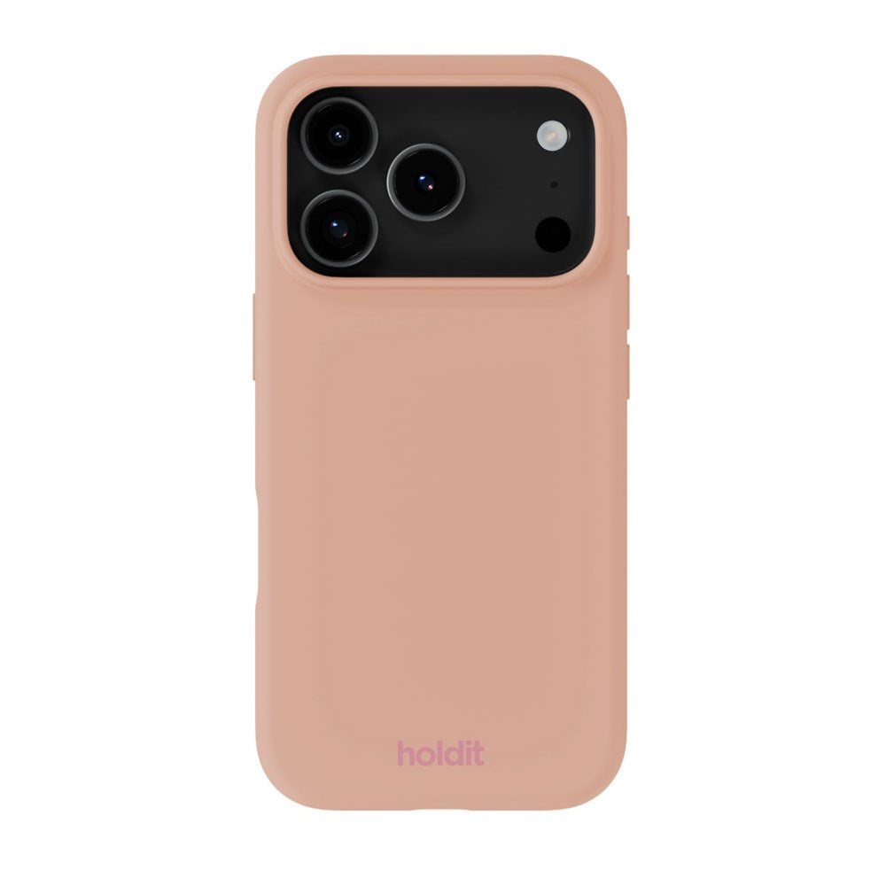 iPhone 17 Pro Holdit Soft Touch Silikon Deksel - Bare Pink