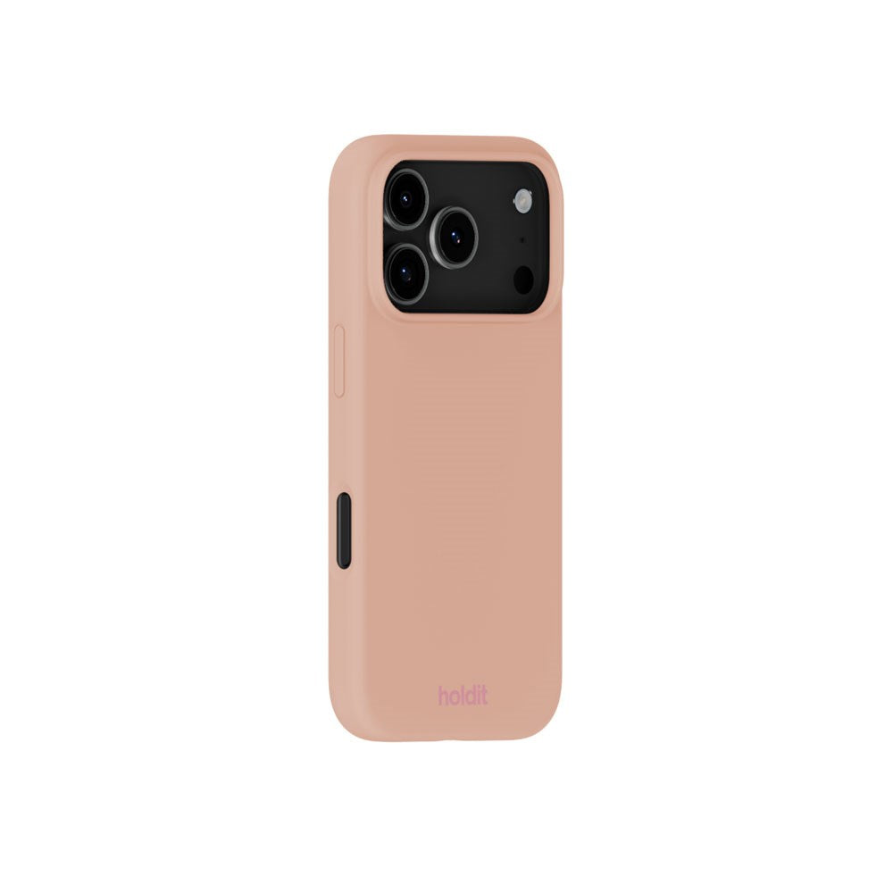 iPhone 17 Pro Holdit Soft Touch Silikon Deksel - Bare Pink