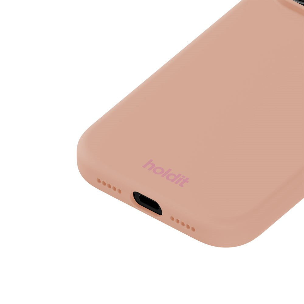 iPhone 17 Pro Holdit Soft Touch Silikon Deksel - Bare Pink