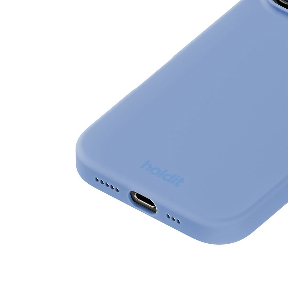 iPhone 16 Pro Max Holdit Soft Touch Silikon Deksel - Soft Cobalt