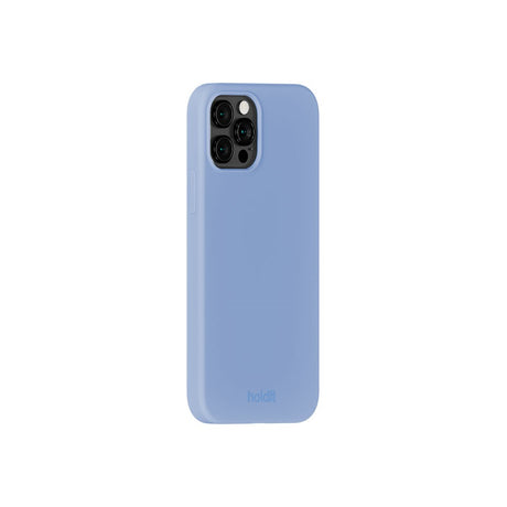 iPhone 12 / 12 Pro Holdit Soft Touch Silikon Deksel - Soft Cobalt