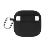 Apple AirPods (4. Gen.) Holdit Silicone Case m. Karabinkrok - Black