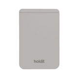 Holdit MagSafe Silicone Kortholder - Wool Gray