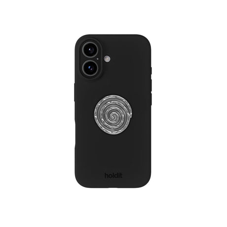 Holdit Stainless Steel Metal Sticker - Swirl
