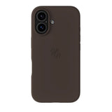 iPhone 16 Holdit Soft Touch MagSafe Silikon Deksel - Chocolate