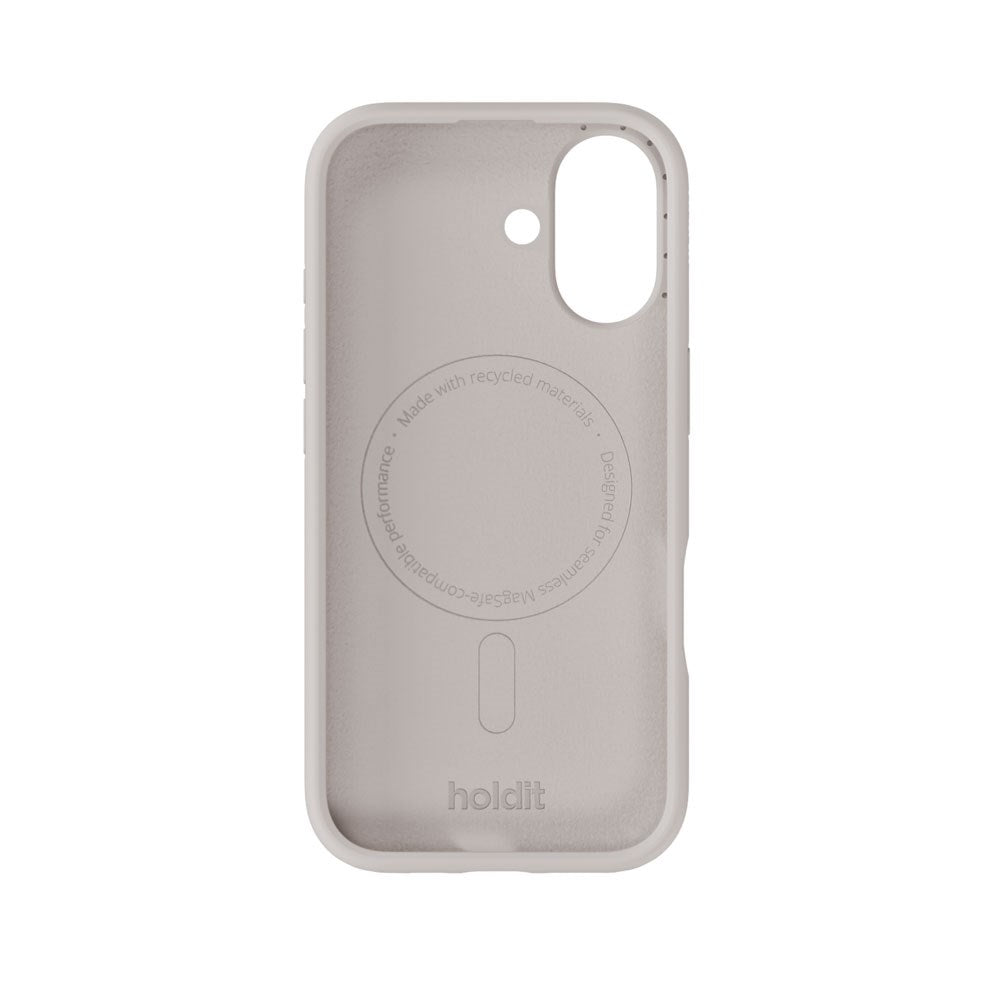 iPhone 17 Holdit Soft Touch MagSafe Silikon Deksel - Wool Gray