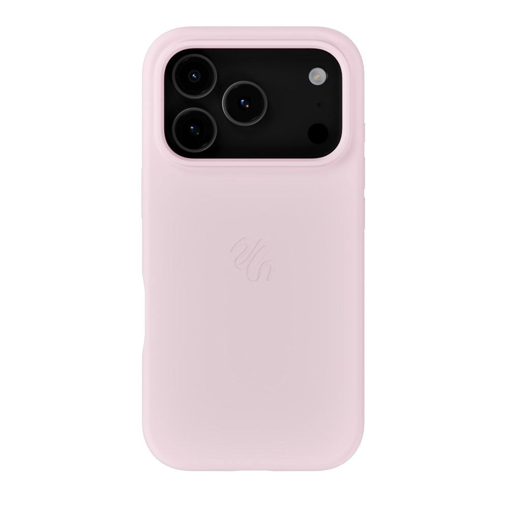 iPhone 17 Pro Holdit Soft Touch MagSafe Silikon Deksel - Pale Pink