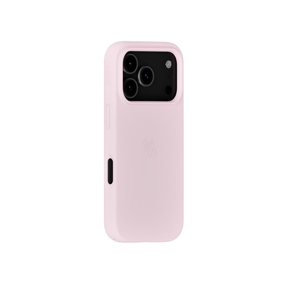 iPhone 17 Pro Holdit Soft Touch MagSafe Silikon Deksel - Pale Pink