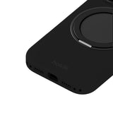 iPhone 18 Pro / 17 Pro Holdit Silikone Stand Deksel - Black