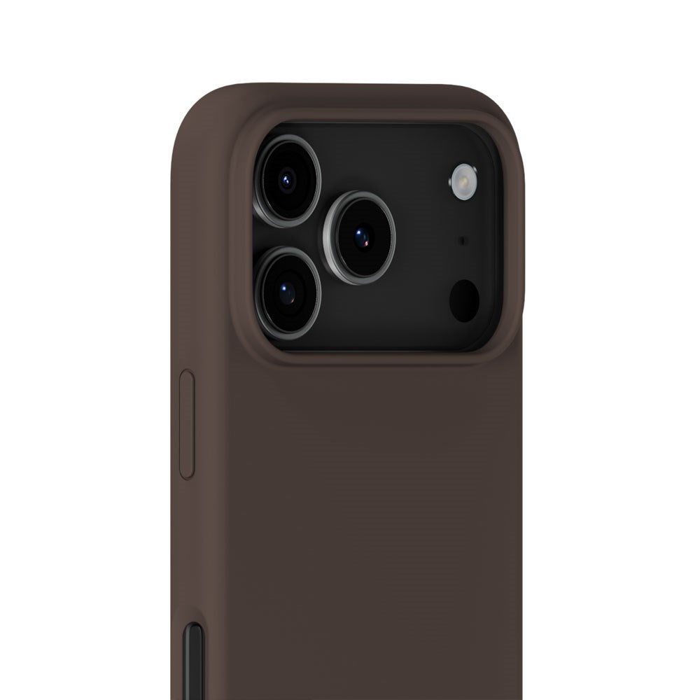iPhone 18 Pro / 17 Pro Holdit Soft Touch Silikon Deksel - Chocolate