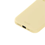 iPhone 16 Holdit Soft Touch Silikon Deksel - Butter Yellow